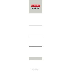 herlitz nature Rückenschild, Rückenbreite 50 mm, selbstklebend, 10 Stück herlitz nature Rückenschild, Rückenbreite 50 mm, selbstklebend, 10 Stück