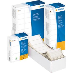 HERMA Computeretiketten, endlos, 1-bahnig, 88,9 x 35,7, 4000 Stück HERMA Computeretiketten, endlos, 1-bahnig, 88,9 x 35,7, 4000 Stück
