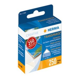 HERMA Fotoecke Transparol 1380 selbstklebend 250 St./Pack. HERMA Fotoecke Transparol 1380 selbstklebend 250 St./Pack.