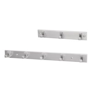 Hermeta Handtuchhaken-Leiste 3 Hak.H.33mm L.210mm Alu.silberf.elox.A.33,5mm Hermeta Handtuchhaken-Leiste 3 Hak.H.33mm L.210mm Alu.silberf.elox.A.33,5mm