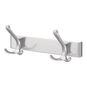 Hermeta Huthaken-Leiste 0822-0825 2 Hak.A.96mm LM.silberf.elox.H.102mm Hermeta Huthaken-Leiste 0822-0825 2 Hak.A.96mm LM.silberf.elox.H.102mm