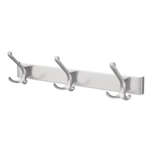 Hermeta Huthaken-Leiste 0822-0825 3 Hak.A.96mm LM.silberf.elox.H.102mm Hermeta Huthaken-Leiste 0822-0825 3 Hak.A.96mm LM.silberf.elox.H.102mm