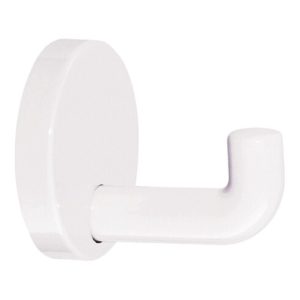 HEWI Einzelhaken 801.90.010 einfach A.30mm PA reinweiss 99 D.40mm HEWI Einzelhaken 801.90.010 einfach A.30mm PA reinweiss 99 D.40mm