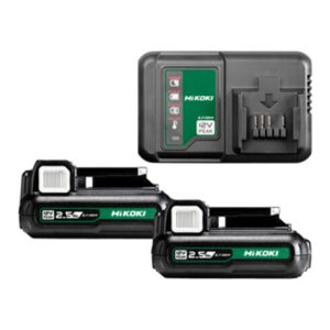 Hikoki 2x Akkus 12 V peak 2,5 Ah BSL1225M + Ladegerät UC12SL Hikoki 2x Akkus 12 V peak 2,5 Ah BSL1225M + Ladegerät UC12SL