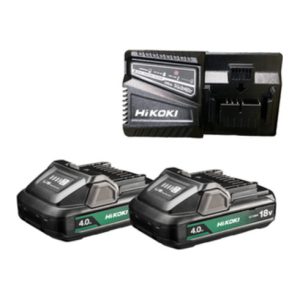 Hikoki 2x Akkus 18V 4,0 Ah BSL1840M + Ladegerät UC18YFSL Hikoki 2x Akkus 18V 4,0 Ah BSL1840M + Ladegerät UC18YFSL