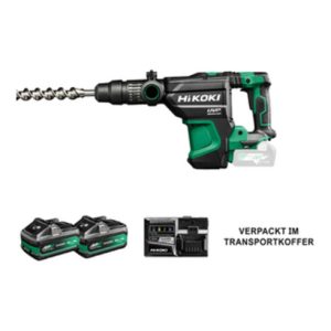 Hikoki Akku-Bohr- und Meißelhammer (SDS-max) DH3640DA (4,0 Ah) (Transportkoffer) Hikoki Akku-Bohr- und Meißelhammer (SDS-max) DH3640DA (4,0 Ah) (Transportkoffer)