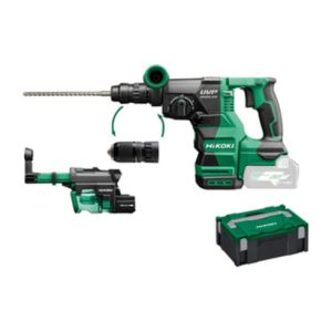 Hikoki Akku-Bohr- und Meißelhammer (SDS-plus) DH3628DC (Basic) (HSC II) + Staubabsaugung Hikoki Akku-Bohr- und Meißelhammer (SDS-plus) DH3628DC (Basic) (HSC II) + Staubabsaugung