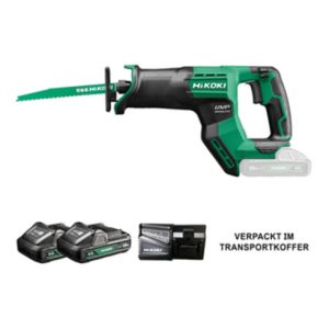 Hikoki Akku-Säbelsäge CR18DMA (4,0 Ah) (Transportkoffer) Hikoki Akku-Säbelsäge CR18DMA (4,0 Ah) (Transportkoffer)