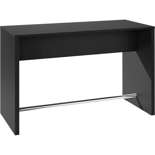 Hochtisch POINT, B 1800 mm, schwarz