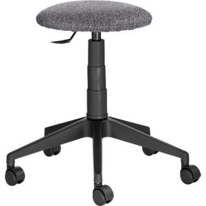 Hocker SALOON, anthrazit, Stoffbezug, ø 390 x H 500 – 630 mm Hocker SALOON, anthrazit, Stoffbezug, ø 390 x H 500 – 630 mm