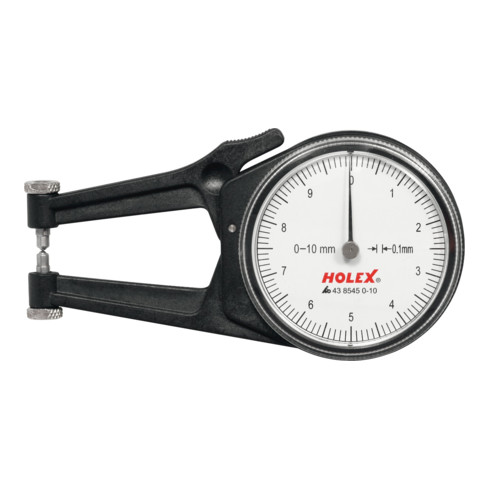 HOLEX Außen-Schnelltaster mit Uhr 0-10 mm