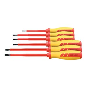 HOLEX Elektriker-Schraubendreher-Satz, vollisoliert, 6-teilig