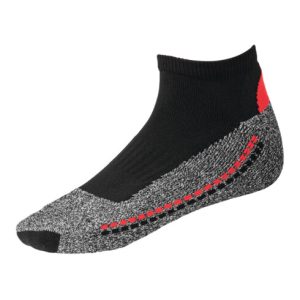 Holex Funktionssocken, kurz, schwarz / rot / grau, Unisex-Größe: 39-41 Holex Funktionssocken, kurz, schwarz / rot / grau, Unisex-Größe: 39-41