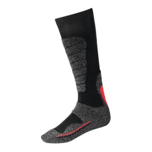 Holex Funktionssocken, lang, schwarz / rot / grau, Unisex-Größe: 42-44 Holex Funktionssocken, lang, schwarz / rot / grau, Unisex-Größe: 42-44