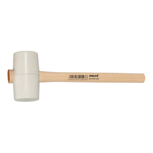 HOLEX Gummihammer weiß A900