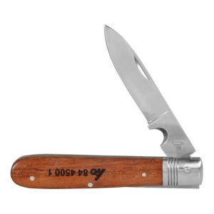 HOLEX Kabelmesser mit Holzgriff klappbar 1 HOLEX Kabelmesser mit Holzgriff klappbar 1
