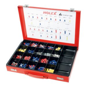 HOLEX Kabelschuhstecker- und Verbinder-Set ohne Crimpzange 500 HOLEX Kabelschuhstecker- und Verbinder-Set ohne Crimpzange 500