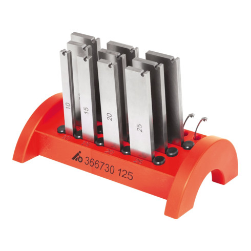 HOLEX Parallelunterlagen-Satz mit Spannbügel 125