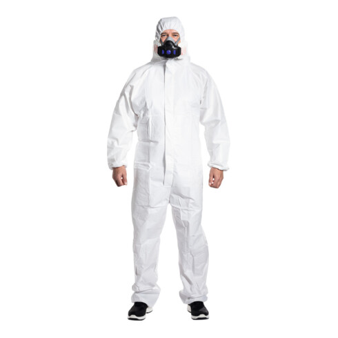 Holex Schutzoverall Typ 5/6, weiß, Unisex-Größe: 2XL