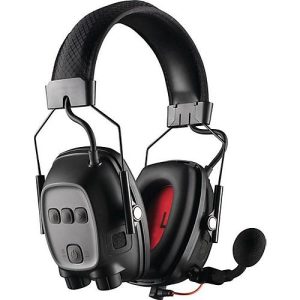 HONEYWELL HOWARD LEIGHT Kapselgehörschutz Sync Wireless Impact, SNR 30 dB, Schwanenhalsmikrofon, EN352-1:2003, schwarz