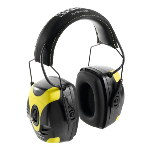 Honeywell Kapselgehörschutz Impact Pro Industrial All-in-One-Steuerung Audioeingang EN 352-1-4-6 32 dB
