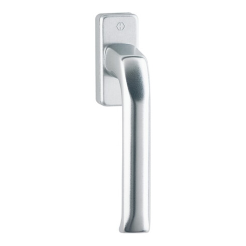 Hoppe Fenstergriff London 013/U34 Alu.F1 32mm Stand.