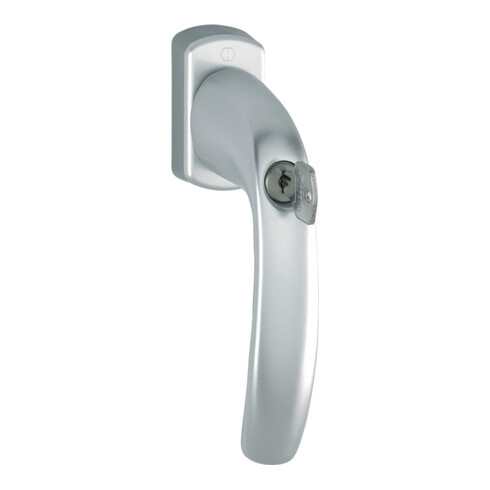 Hoppe Fenstergriff NY 0810S/U10 TBT1 Alu.F9016 32mm abschl.
