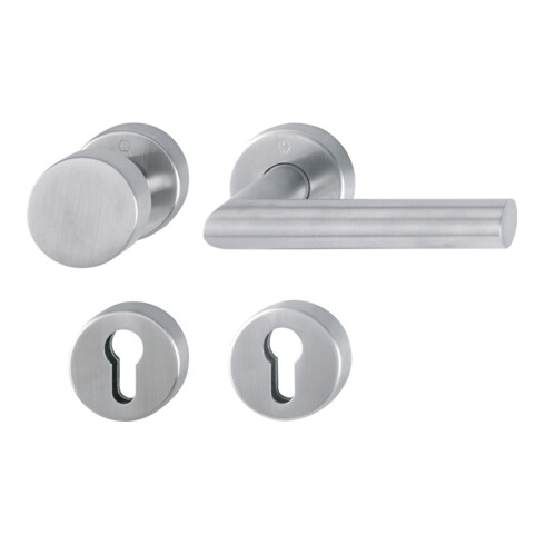 Hoppe FS-Garnitur Ams.FS-E58/42H/42HS/1400 VA F69 D/K f.TS 40-65mm PZ DIN L/R