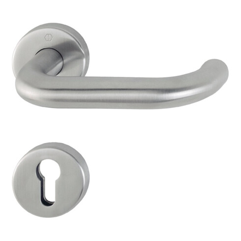 Hoppe FS-Garnitur Paris FS-E138/42H/42S VA F69 D/D f.TS 40-65mm PZ DIN L/R