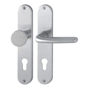 Hoppe Langschildgarnitur Cardiff E48/302/1850Z VA F69 PZ 72mm DIN L/R Hoppe Langschildgarnitur Cardiff E48/302/1850Z VA F69 PZ 72mm DIN L/R