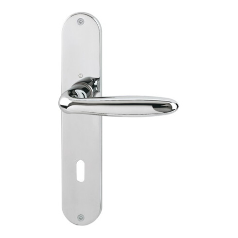 Hoppe Langschildgarnitur Verona M151/302 MS F49-R OB 72mm DIN L/R