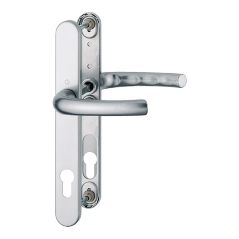 Hoppe Profiltür-Garnitur Tôkyô 1710RH/3346 Alu.F1 PZ f.TS 37-42mm