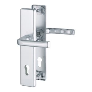 Hoppe Schutzgarnitur London 113/2221A/2440 Alu. F1 92mm 67-72mm Hoppe Schutzgarnitur London 113/2221A/2440 Alu. F1 92mm 67-72mm