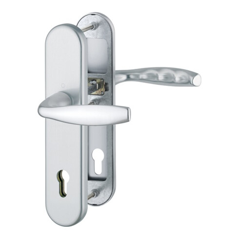 Hoppe Schutzgarnitur NY 1810H/3331/3410 Alu.F1 92mm 67-72mm