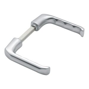 Hoppe Türdrückerpaar London 113 H Alu.F1 o.Rosetten VK 10mm Hoppe Türdrückerpaar London 113 H Alu.F1 o.Rosetten VK 10mm