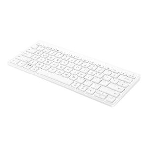 HP 350 Compact Multi-Device – Tastatur – kabellos – Bluetooth 5.2 – Deutsch – weiß HP 350 Compact Multi-Device – Tastatur – kabellos – Bluetooth 5.2 – Deutsch – weiß
