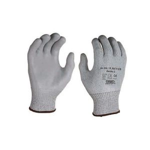 HPPE-Schnittschutz-Strickhandschuh Dondra, mit PU Mikroschaum-Beschichtung, 12 Paar, Größe M HPPE-Schnittschutz-Strickhandschuh Dondra, mit PU Mikroschaum-Beschichtung, 12 Paar, Größe M