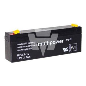 Hückmann Multipower Blei-Akku MP2, 2-12 Pb12V/2, 2Ah 301074 Hückmann Multipower Blei-Akku MP2, 2-12 Pb12V/2, 2Ah 301074