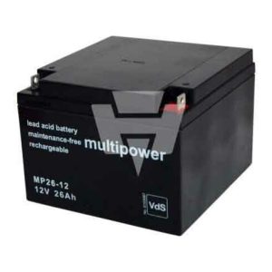 Hückmann Multipower Blei-Akku MP26-12 Pb 12V/26Ah 117381 Hückmann Multipower Blei-Akku MP26-12 Pb 12V/26Ah 117381