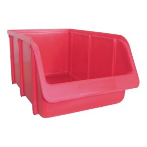 Hünersdorff Sichtbox aus PP, Gr. 4 rot Hünersdorff Sichtbox aus PP, Gr. 4 rot
