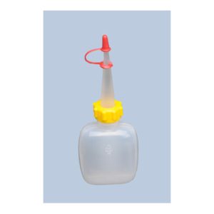 Hünersdorff Spenderflasche 50 ml, oval LD-PE, natur