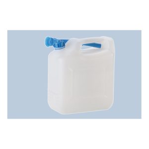 Hünersdorff Wasserkanister ECO 12 L mit Rohr, HD-PE natur, mit blauem Zubehör Hünersdorff Wasserkanister ECO 12 L mit Rohr, HD-PE natur, mit blauem Zubehör