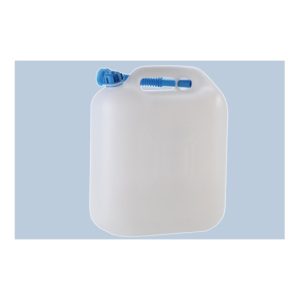 Hünersdorff Wasserkanister ECO 22 L mir Rohr, HD-PE natur, mit blauem Zubehör Hünersdorff Wasserkanister ECO 22 L mir Rohr, HD-PE natur, mit blauem Zubehör