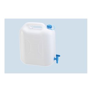 Hünersdorff Wasserkanister ECO 22 L mit Hahn, HD-PE natur, fest montierter Ablasshahn (blau) Hünersdorff Wasserkanister ECO 22 L mit Hahn, HD-PE natur, fest montierter Ablasshahn (blau)