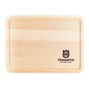Husqvarna Schneidebrett mit Saftrille klein