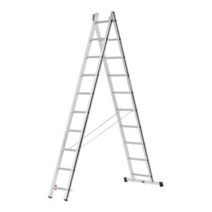Hymer Alu-Pro, Allzweckleiter zweiteilig, 2×10 Sprossen Hymer Alu-Pro, Allzweckleiter zweiteilig, 2×10 Sprossen