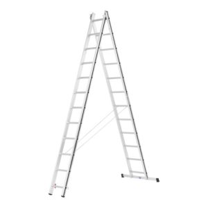 Hymer Alu-Pro, Allzweckleiter zweiteilig, 2×12 Sprossen Hymer Alu-Pro, Allzweckleiter zweiteilig, 2×12 Sprossen