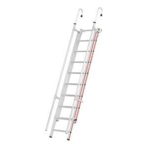 Hymer Einhänge-Schiebeleiter, 2×9 Sprossen Hymer Einhänge-Schiebeleiter, 2×9 Sprossen