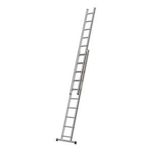 Hymer Schiebeleiter, zweiteilig, 2×10 Sprossen Hymer Schiebeleiter, zweiteilig, 2×10 Sprossen