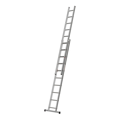 Hymer Schiebeleiter, zweiteilig, 2x10 Sprossen